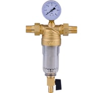 Фильтр ViEiR с манометром, стеклянная колба, 1/2 JC152