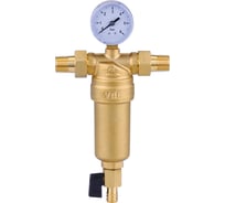 Фильтр ViEiR с манометром, металлический корпус, 1 JH155