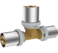 Тройник редукционный RIIFO Omni пресс латунь 63-32-63 1100045897