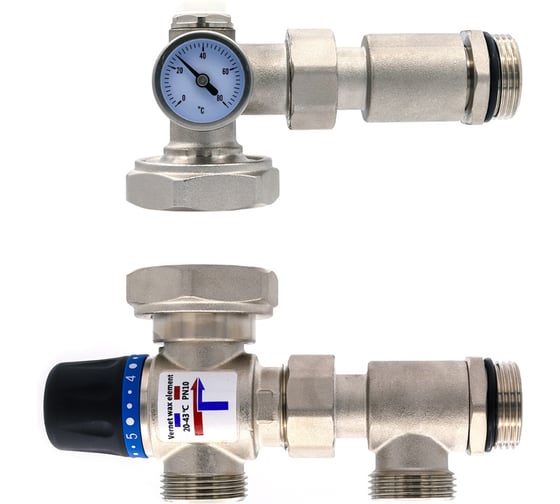 Насосно-смесительная группа ViEiR KVS 2.6 20–45С, 130 мм, для низкотемпературных контуров VR204-A 1