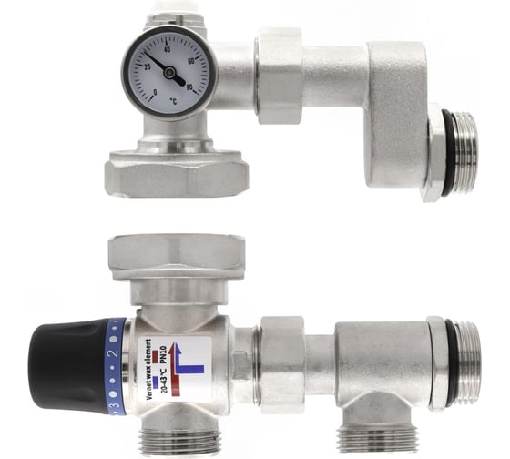 Насосно-смесительная группа ViEiR KVS 2.6 20–45С, 180 мм, для теплых полов VR204-B 1