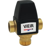 Термостатический смесительный клапан ViEiR 1 35-60 C, латунный, для теплого пола и систем горячего водоснабжения VR235