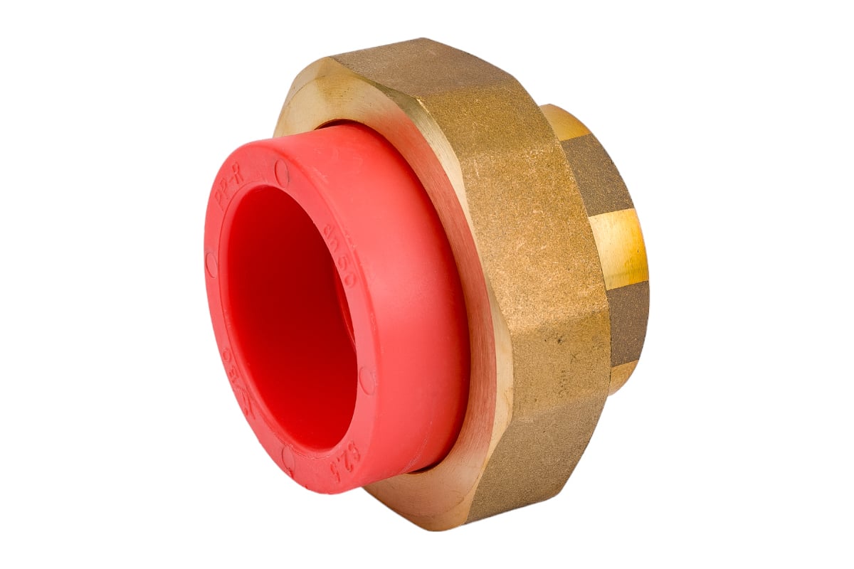 Комбинированная разъемная муфта - американка Blue Ocean (вн) "Fire ...