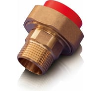 Комбинированная разъемная муфта - американка Blue Ocean с наружной резьбой "Fire Secure" 25x3/4" Fire-S-B1 PPRF/UAM(R)-25