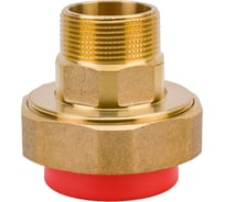 Комбинированная разъемная муфта - американка Blue Ocean с наружной резьбой, "Fire Secure" 50x1.1/2" Fire-S-B1 PPRF/UAM(R)-50