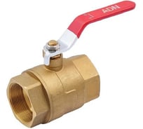 Кран SMT ADN 2 FxF шаровая красная ручка 560H6620R