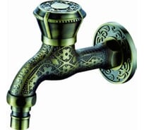 Кран с носиком ретро бронза для декоративных водоразборных точек VIEIR VR324