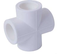 Крестовина полипропиленовая ViEiR 5 шт Ф32х32х32х32 для соединения трубопроводов VPRK32