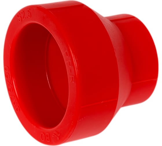 Переходная муфта Blue Ocean "Fire Secure" - 75x50мм, противопожарный полипропилен Fire-S-B1 PPRF/RС(R)-75х50