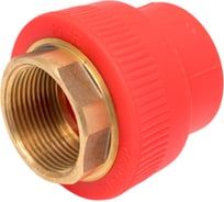 Резьбовая муфта Blue Ocean "Fire Secure" (вн) - 40x1.1/4" под ключ, противопожарный полипропилен Fire-S-B1 PPRF/HTIA(R)-40х1.1/4"