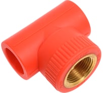 Тройник Blue Ocean "Fire Secure" (вн) - 25x3/4", противопожарный полипропилен Fire-S-B1 PPRF/ITT(R)-25х3/4"