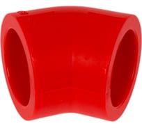 Полипропиленовый противопожарный угол Blue Ocean 45 - 50, красный Fire - S - B1 PPRF/45E(R) - 50