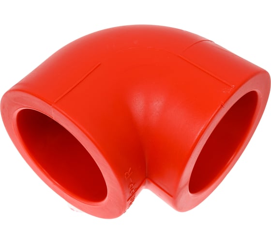 Полипропиленовый противопожарный угол Blue Ocean 90 - 63, красный Fire - S - B1 PPRF/90E(R) - 63