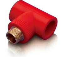 Тройник Blue Ocean "Fire Secure" (нар) - 32x1/2", противопожарный полипропилен Fire-S-B1 PPRF/ETT(R)-32х1/2"