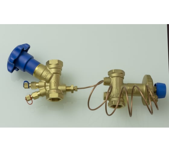 Регулятор перепада давления автоматический со статическим балансировочным клапаном 1 для системы отопления VIEIR VRGL19 1