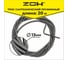 Сантехнический трос Zox 20 м, 13 мм 520225 1