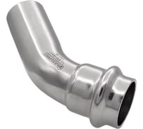 Уголок нержавеющий ViEiR 45 гайка/штуцер 35х35 используется для магистралей с повышенными нагрузками VPDL3535