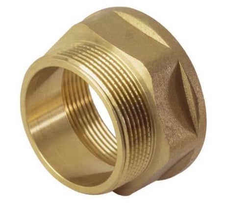 Переходник латунный ViEiR 1 ш × 2 г (наружная → внутренняя резьба) SFH85