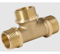 Тройник латунный ViEiR 2 штуцер × 2 штуцер × 2 штуцер TH888