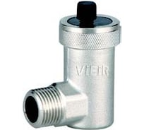 Fвтоматический угловой воздухоотводчик ViEiR 1/2″ хромированный для радиаторов и декоративных систем отопления PF505