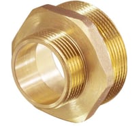Ниппель переходной латунный ViEiR 3/4 ш × 1 ш (две наружные резьбы) SH54