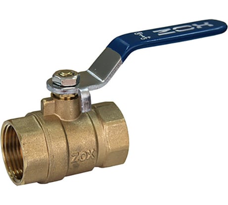 Шаровой кран Zox 1 1/4'' вн/вн, рукоятка 520858
