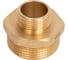 Ниппель переходной латунный ViEiR 3/4 ш × 11/4 ш (две наружные резьбы) SH64 4