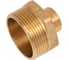 Ниппель переходной латунный ViEiR 3/4 ш × 11/2 ш (две наружные резьбы) SH74 2