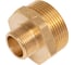 Ниппель переходной латунный ViEiR 3/4 ш × 11/2 ш (две наружные резьбы) SH74 3