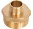 Ниппель переходной латунный ViEiR 3/4 ш × 11/2 ш (две наружные резьбы) SH74 4