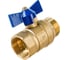 Шаровой кран Zox 3/4'' вн/нар, бабочка 519285 3