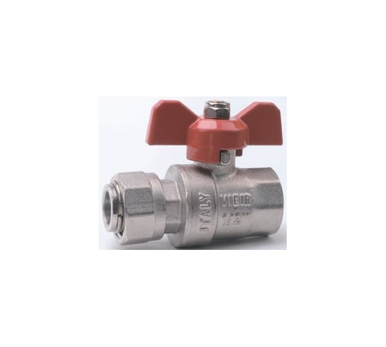 Кран прямой ViEiR с накидной гайкой 1/2 для водопроводных систем VERS50 1