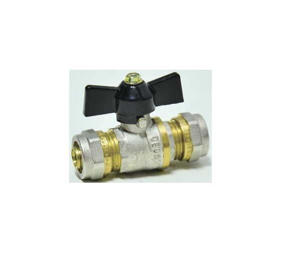 Кран шаровой для металлопластиковой трубы ViEiR 20 х 20 для магистралей водоснабжения VRL2020 1