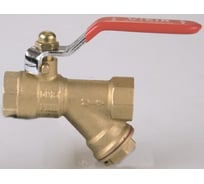 Кран шаровый ViEiR с фильтром 3/4 ручка надежный фильтрующий запорный кран для бытовых и технических систем GL144