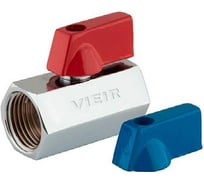 Кран мини ViEiR 1/2 гайка-гайка для подключения смесителей и бытовой сантехники VRFF3