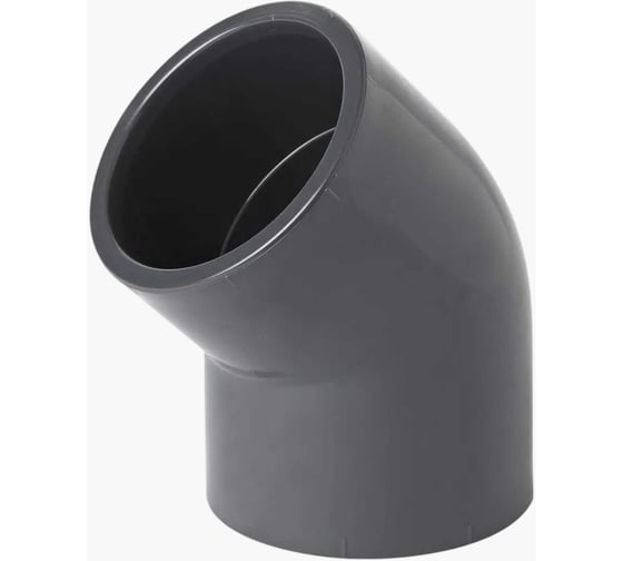 Отвод НПВХ клеевой AQUAVIVA 45 DN 25 PN16 ELW02545 65809 1