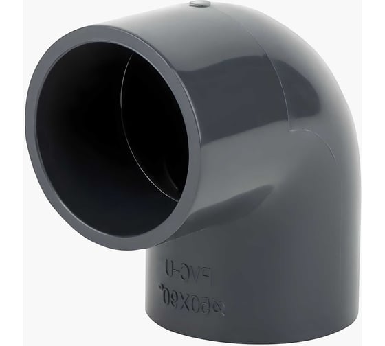 Отвод НПВХ клеевой AQUAVIVA 90 DN 200 PN10 ELW20090 53472 1