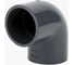 Отвод НПВХ клеевой AQUAVIVA 90 DN 200 PN10 ELW20090 53472 1