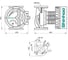 Циркуляционный насос SHINHOO MEGA S 65-8F 1x230V /18/ 71121015 10