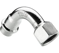 Отвод 90 с переходом на вн. р. Valtec, нерж. сталь 22х3/4 VTi.956.I.002205