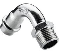 Отвод 90 с переходом на нар. р. Valtec, нерж. сталь 22х1/2 VTi.957.I.002204