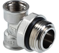 Тройник коллекторный Valtec с вращающимся штуцером 1х1/2х1/2 нар.-вн.-вн. VTc.630.N.0604