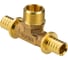 Тройник надвижной Valtec с переходом на нар.р. 32(4,4) х 1 х 32(4,4) VTm.433.G.320632 1