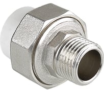 Фитинг разъемный полипропиленовый Valtec с переходом на наружную резьбу 40х1 VTp.761.0.04006