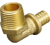 Угол 90 One Plus 25х3/4 НР аксиальный rx надвижной, для труб из сшитого полиэтилена Pex 3204023069