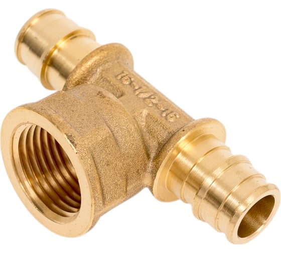 Тройник One Plus ВР 16x1/2 OP для труб из сшитого полиэтилена Pex qe 3204023102