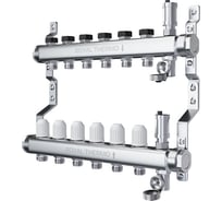 Коллектор Royal Thermo нерж. в сборе универсальный 1 ВР-3/4 НР с автомат. воздухоотвод-ми 7 вых. НС-1665642
