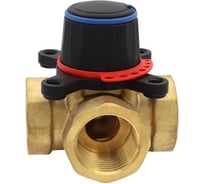 Трехходовой смесительно-разделительный клапан VIEIR 1 1/2 латунный для смешивания и разделения потоков теплоносителя в системах отопления VR185