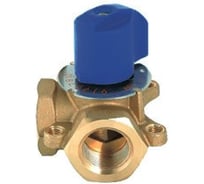 Трехходовой термостатический смесительный клапан VIEIR 1 1/4″ латунный для систем отопления, котельных и теплого пола VR178