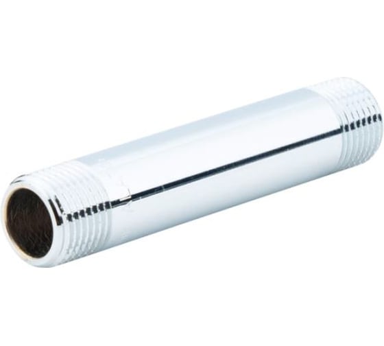 Удлинитель ALATO бочонок ALATO НР-НР, хромированный 3/4х60мм (5/100) 0126-2006